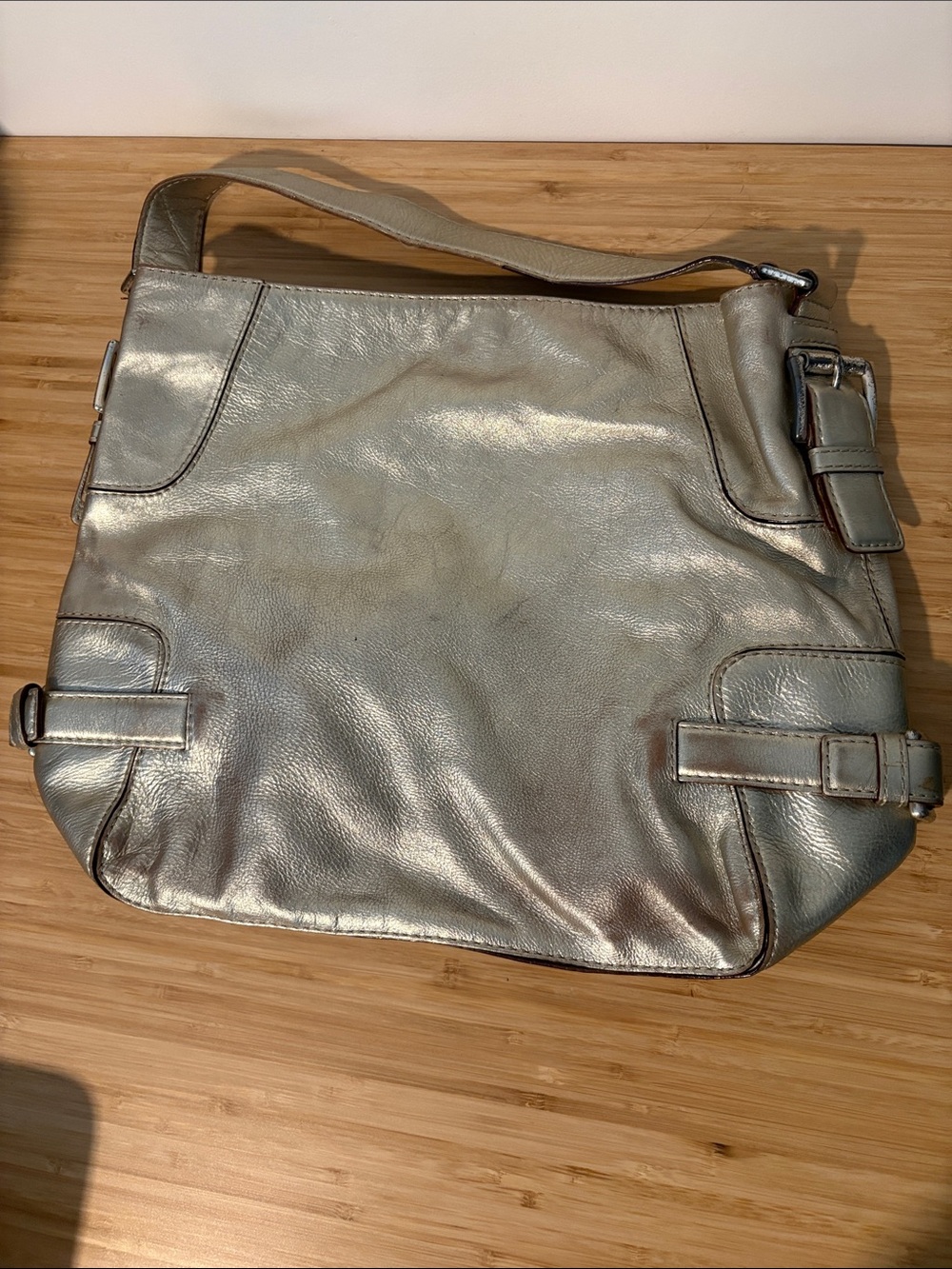 Michael Kors Metallic Shoulder Bag - Women's Everyday Tote